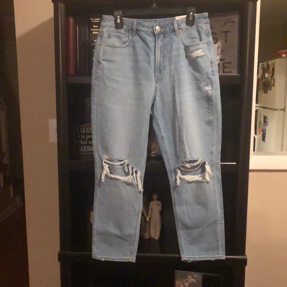 AEO Mom Jeans